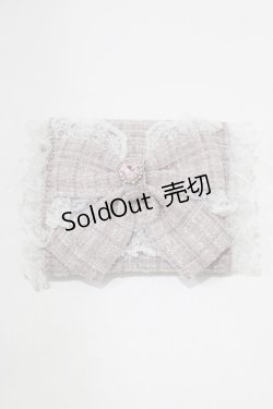 画像1: Ank Rouge / ノベルティ/キラキラツイードミニウォレット  ピンク H-26-01-30-075-CA-ZA-NS-ZH