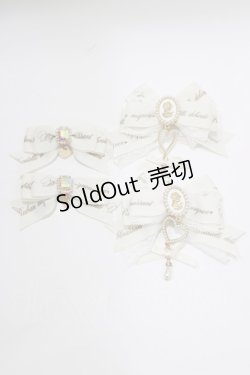 画像1: LIZ LISA / クラシカルカメオ 4つセットヘアクリップ  オフ H-26-01-30-079-LO-AC-NS-ZH