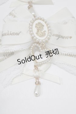 画像2: LIZ LISA / クラシカルカメオ 4つセットヘアクリップ  オフ H-26-01-30-079-LO-AC-NS-ZH