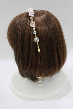 画像2: LIZ LISA / ダイヤレーンビジューカチューシャ  ゴールド H-26-01-30-080-LO-AC-NS-ZH