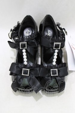 画像1: Lovely Tency / 眞白ありす/MAフリルリボンPLP S ブラック H-26-01-30-082-GO-SH-NS-ZH