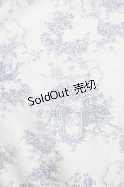 画像4: m petit by misako / トワルドジュイOPハンソデ 4L オフ/ブルー H-26-01-30-001-LO-OP-NS-ZH