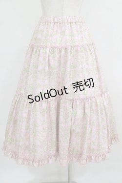 画像3: m petit by misako / NINA'S RVパニエスカート 4L ピンク/アイボリー リバーシブル H-26-01-30-015-LO-SK-NS-ZH