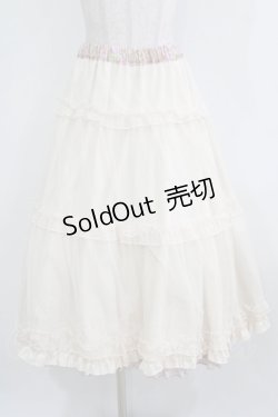 画像5: m petit by misako / NINA'S RVパニエスカート 4L ピンク/アイボリー リバーシブル H-26-01-30-015-LO-SK-NS-ZH