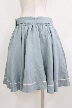 画像3: Kurumi Collaboration / フレアマリンアカデミアスカート 4L サックス H-26-01-30-016-GO-SK-NS-ZH