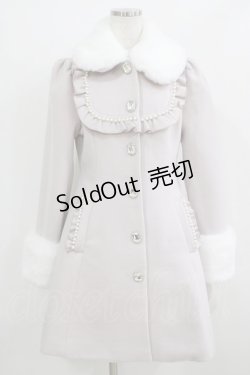 画像1: Ank Rouge / ドーリーフリルコート M ピンク H-26-01-30-017-CA-TO-NS-ZH