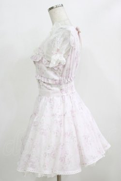 画像2: LIZ LISA / ローズリボンシフォンワンピース Free ピンク H-26-01-30-018-LO-OP-NS-ZH