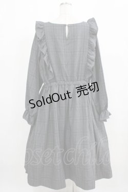 画像3: m petit by misako / チェックワンピース 4L グレー H-26-01-30-002-LO-OP-NS-ZH