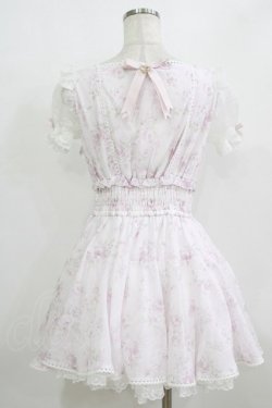 画像3: LIZ LISA / ローズリボンシフォンワンピース Free ピンク H-26-01-30-018-LO-OP-NS-ZH