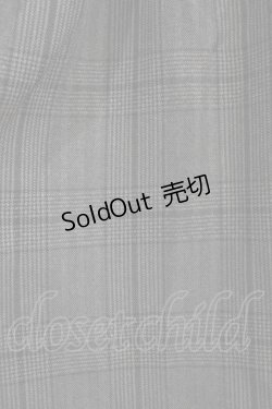 画像4: m petit by misako / チェックワンピース 4L グレー H-26-01-30-002-LO-OP-NS-ZH