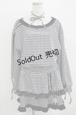 画像1: Re Amour / ワンショルトレーナーワンピ Free ブラック H-26-01-30-023-PU-OP-NS-ZH