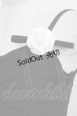 画像4: Me roir / ギャザーチュールキャミワンピース M ブラック H-26-01-30-024-GO-OP-NS-ZH