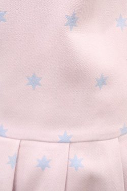 画像3: MILK / アスタリスクジャンパースカート  ベビーピンク×サックス H-26-02-01-1027-ML-OP-KB-ZH