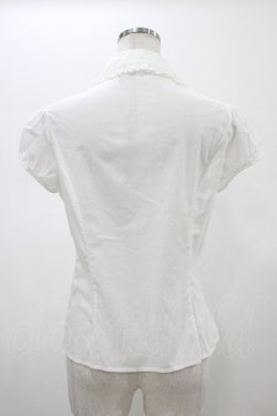 画像2: Emily Temple cute / レース切替ピンタックパフブラウス  ホワイト H-26-02-01-1041-ET-BL-KB-ZH