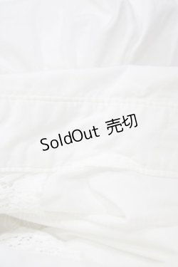 画像4: Emily Temple cute / レース切替ピンタックパフブラウス  ホワイト H-26-02-01-1041-ET-BL-KB-ZH