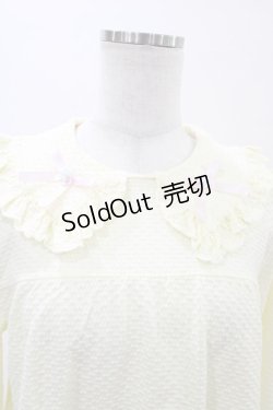 画像3: Nile Perch / フリル襟カットソー  イエロー H-26-02-01-1050-LO-TO-KB-ZH