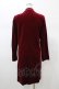 画像2: MILK / ハートチェスターコート  ワイン H-26-02-01-1058-ML-CO-KB-ZH (2)