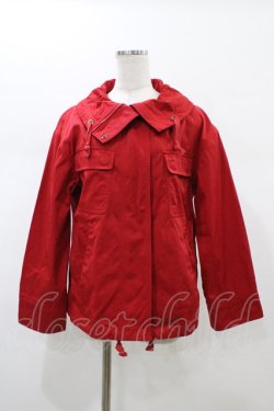 画像1: Jane Marple Dans Le Salon / タスランギャバのフィールドパーカー M レッド H-26-02-01-1059-JM-TO-AK-ZH