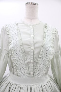 画像3: Perla nell' ostrica / バラトーションレース付きワンピース  ミント H-26-02-01-1007-EL-OP-KB-ZH