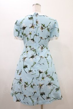 画像2: MILK / マーガレットブロッサムワンピース  サックスベース H-26-02-01-1011-ML-OP-KB-ZH