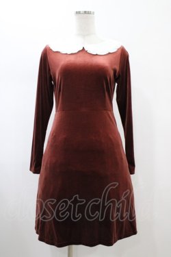 画像1: MILK / Sweet Girlワンピース  ワイン H-26-02-01-1013-ML-OP-KB-ZH