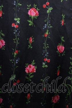 画像3: MILK / ローズガーランドワンピース  ブラックフラワー H-26-02-01-1014-ML-OP-KB-ZH