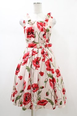 画像1: MILK / ポイズン・ポピードレス  ベビーピンク H-26-02-01-1017-ML-OP-IW-ZH