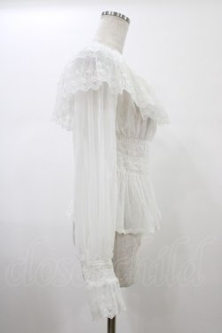 画像3: abilletage / チュールドレストップス  ホワイト H-26-02-01-1003-GO-TO-KB-ZH