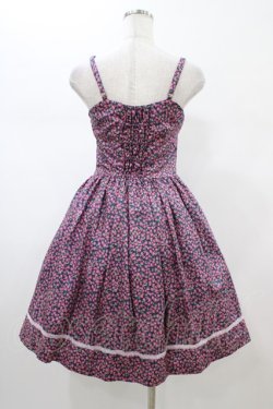 画像2: MILK / ベリーズキャミワンピース  ネイビーローズ H-26-02-01-1022-ML-OP-KB-ZH