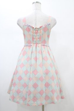 画像2: MILK / Fifi DRESS  ピンク×サックス H-26-02-01-1024-ML-OP-KB-ZH