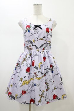 画像1: MILK / タトゥグラムドレス  ラベンダー H-26-02-01-1026-ML-OP-KB-ZH