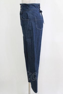 画像2: Fi.n.t / バックレースアップストレートデニムパンツ S INDIGO H-26-02-02-026-CA-PA-NS-ZH