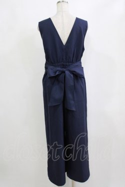 画像3: axes femme / バックリボンコンビネゾン Free ネイビー H-26-02-02-028-AX-OP-NS-ZH