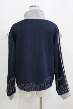 画像3: Fi.n.t / リボンライントラックジャケット Free NAVY H-26-02-02-031-CA-JA-NS-ZH