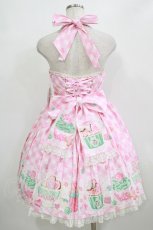 画像3: Angelic Pretty / Sugar Fairy Cakeホルターネックジャンパースカート Free ピンク H-26-02-02-003-AP-OP-NS-ZH (3)