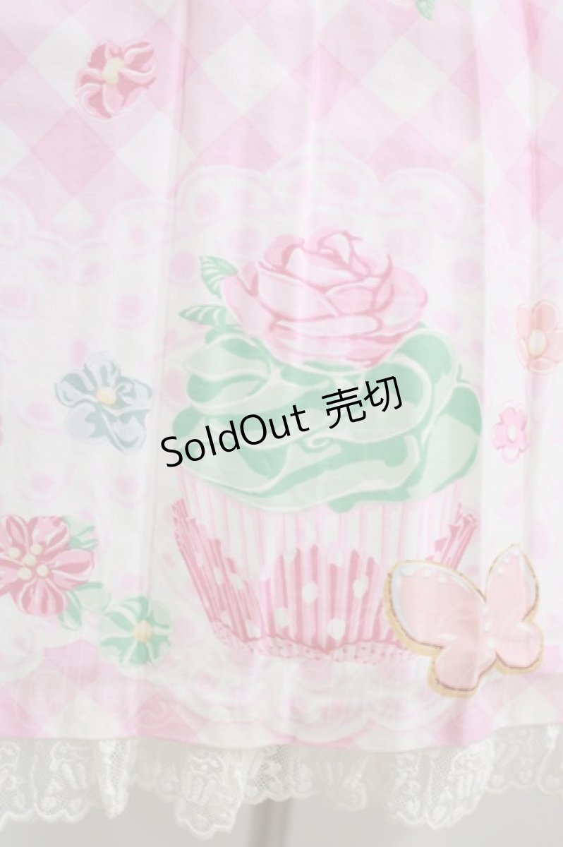 画像4: Angelic Pretty / Sugar Fairy Cakeホルターネックジャンパースカート Free ピンク H-26-02-02-003-AP-OP-NS-ZH (4)