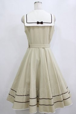 画像3: Innocent World / ルーシージャンパースカート M ミルクティ×ショコラ /Milk tea×Chocolat H-26-02-02-037-IW-OP-NS-ZH