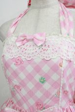 画像5: Angelic Pretty / Sugar Fairy Cakeホルターネックジャンパースカート Free ピンク H-26-02-02-003-AP-OP-NS-ZH (5)