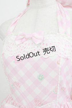 画像5: Angelic Pretty / Sugar Fairy Cakeホルターネックジャンパースカート Free ピンク H-26-02-02-003-AP-OP-NS-ZH