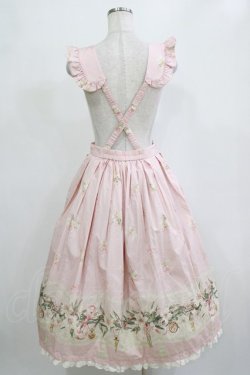 画像3: Whital Alley（海外ロリータブランド） / 百合假日エプロンスカート M ピンク H-26-02-02-038-EL-SK-NS-ZH