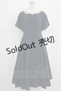 an another angelus / パイピング使いダブルクレリック衿ワンピース Free NAVY H-26-02-02-039-CA-OP-NS-ZH