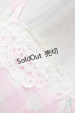 画像6: Angelic Pretty / Sugar Fairy Cakeホルターネックジャンパースカート Free ピンク H-26-02-02-003-AP-OP-NS-ZH