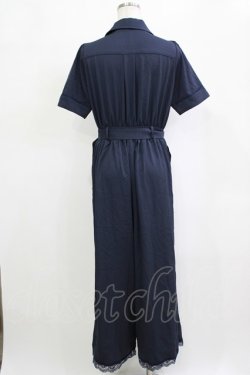 画像3: axes femme / センタージップロンパース Free ネイビー H-26-02-02-040-AX-OP-NS-ZH