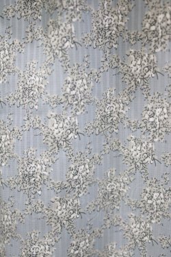 画像4: an another angelus / フレンチローズ柄ラッフルカラーブラウス Free L/BLUE×WH H-26-02-02-042-CA-BL-NS-ZH