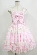 Dream Lolita（海外ロリータブランド） / 昭和Dollジャンパースカート M ピンク H-26-02-02-004-PU-OP-NS-ZH