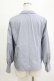 画像3: an another angelus / パール釦Vネックシャツ Free BLUE GRAY H-26-02-02-043-CA-BL-NS-ZH (3)