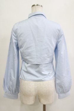 画像3: Bubbles / ツインリボンブラウス Free ブルー H-26-02-02-044-CA-BL-NS-ZH