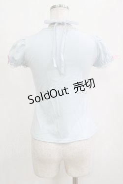 画像3: Angelic Pretty / 乙女サテンリボンカットソー Free サックス H-26-02-02-050-AP-TO-NS-ZH