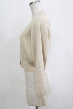 画像2: an another angelus / 飾りケーブル衿ぐりコイン釦ニットカーディガン Free IVORY H-26-02-02-052-CA-TO-NS-ZH