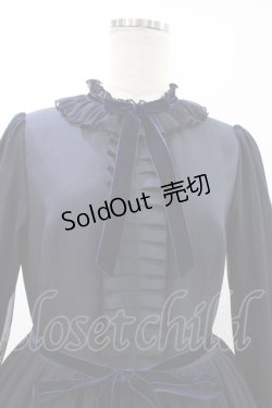 画像4: Melody BasKet / ご令嬢のチュールワンピース M ネイビー H-26-02-02-1027-LO-OP-KB-ZH